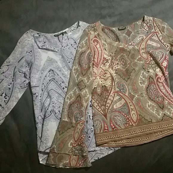 2 Alloy Blouses - Picture 1 of 4
